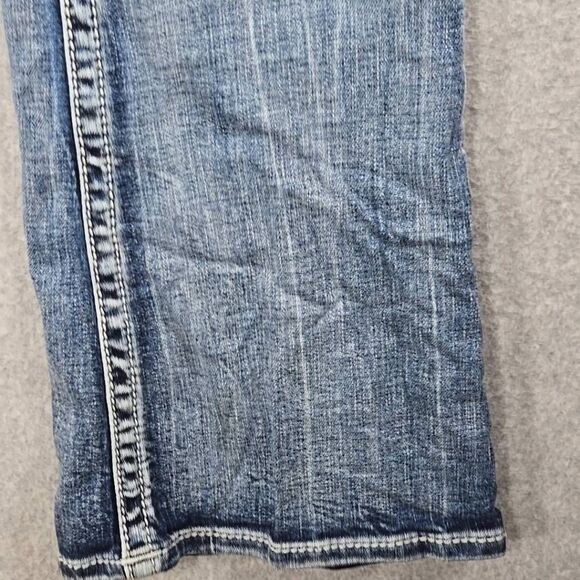 MISS ME Los Angeles WOMENS MID RISE SIGNATURE BOOT  SZ 25 JEANS INSEAM 28" Y2K - Picture 4 of 14